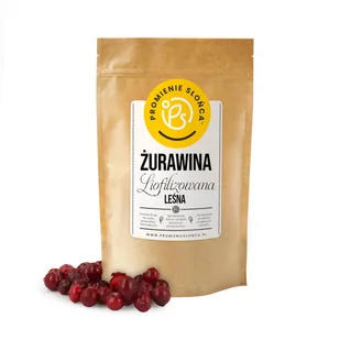 Żurawina leśna, cała liofilizowana 20g - Owoce świeże i suszone - miniaturka - grafika 1