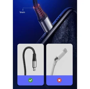 Joyroom kabel USB - Lightning 3 A 0,2 m czerwony (S-0230N1) - Kable USB - miniaturka - grafika 8