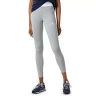 Spodnie sportowe damskie - Legginsy New Balance WP21800AG - szare - miniaturka - grafika 1