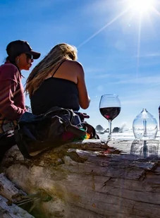 Zestaw 2 kieliszków GSI OUTDOORS Nesting Red Wine Glass Set - Kuchnia turystyczne i akcesoria - miniaturka - grafika 5