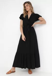 Czarna Sukienka Diomeira - Sukienki - miniaturka - grafika 1