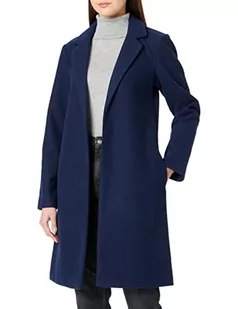 ONLY Kurtka damska ONLEMMA Coatigan OTW Coat, niebieski morski / szczegóły: SOLID, XS (2 sztuki) - Kurtki damskie - miniaturka - grafika 1