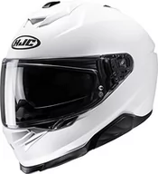 Kaski motocyklowe - HJC, kask motocyklowy I71 semi flat pearl white, XL - miniaturka - grafika 1