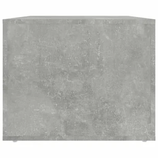 Lumarko Stolik kawowy, szarość betonu, 80x50x40 cm - Ławy i stoliki kawowe - miniaturka - grafika 8