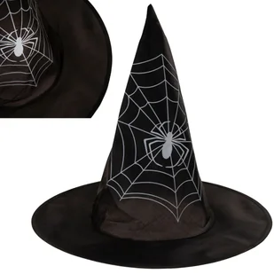 Kapelusz Czarownicy Halloween Przebranie - Stroje karnawałowe - miniaturka - grafika 1