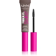 Akcesoria i kosmetyki do stylizacji brwi - NYX Professional Makeup Thick it. Stick it! Brow Mascara Cool Ash brown - miniaturka - grafika 1