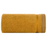 Ręczniki - Ręcznik ABBIE (08) 100 x 150 cm Ciemnożółty - miniaturka - grafika 1