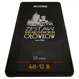Lemi Komplet ołówków 2600 4H - 12B 12 szt LEMI-4H-12B - Kredki, ołówki, pastele i pisaki - miniaturka - grafika 1