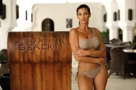 Stroje kąpielowe - Kostium kąpielowy Sabrina Fango M-524 (1) Beż piaskowy (Rozmiar S) - miniaturka - grafika 1