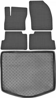 Dywaniki samochodowe - Ford C-Max II Minivan od 2010-2019r. Bagażnik MIX-PLAST 17027 + Dywaniki MOTOHOBBY 170108 - miniaturka - grafika 1