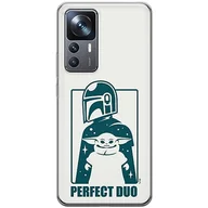 Etui i futerały do telefonów - ERT GROUP etui na telefon Xiaomi 12T/ 12T pro/ K50 Ultra, case oryginalny i oficjalnie licencjonowany przez Star Wars, wzór Baby Yoda 034, optymalnie dopasowane, plecki z TPU - miniaturka - grafika 1