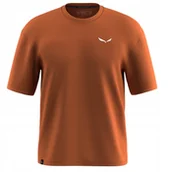 Koszulki męskie - Koszulka Eagle Sunset Loose Bombay brązowy 48 m SALEWA - miniaturka - grafika 1