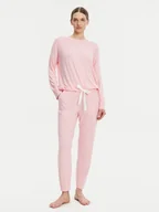Piżamy damskie - DKNY Piżama YI90044 Różowy Regular Fit - miniaturka - grafika 1