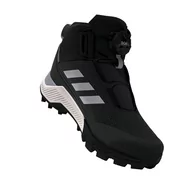 Buty trekkingowe damskie - Buty trekkingowe chłopięce adidas TERREX WINTER MID B czarne IF7493-35,5 - miniaturka - grafika 1