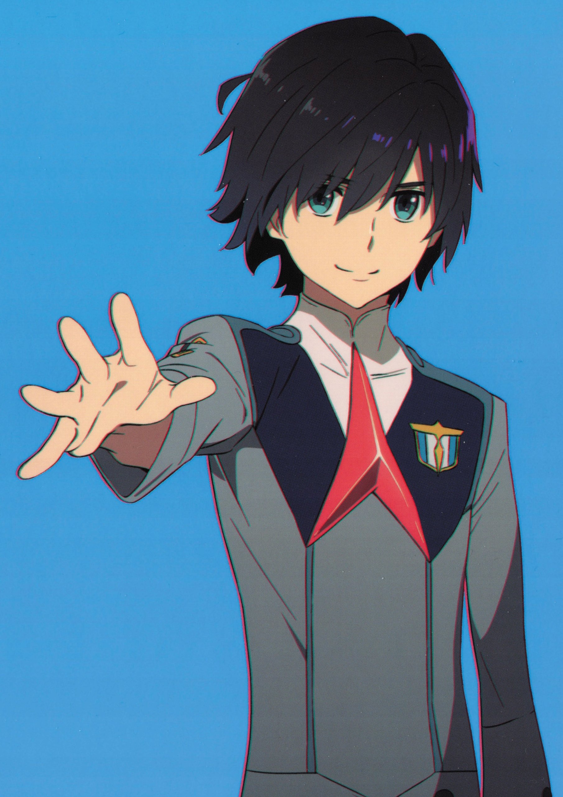 Plakat A3 anime manga Darling in The Franxx