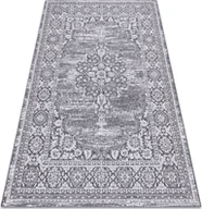 Dywany - Dywan SZNURKOWY SIZAL LOFT 21213 Ornament / srebrny / kość słoniowa szary 140x200 cm - miniaturka - grafika 1