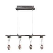 Lampy sufitowe - Candellux Lampa wisząca 4 pł Prisma LED 4x3W 34-25708 c_34-25708 - miniaturka - grafika 1