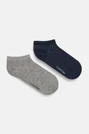 Skarpetki męskie - Calvin Klein skarpetki 2-pack męskie kolor niebieski 701229435 - miniaturka - grafika 1