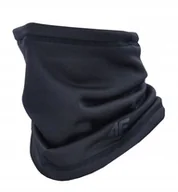 Apaszki i szaliki damskie - Elastyczny komin bandana 4F BDAU071 czarny 20S - miniaturka - grafika 1