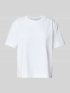 T-shirt z okrągłym dekoltem model ‘ESSENTIAL’ - Koszulki i topy damskie - miniaturka - grafika 1