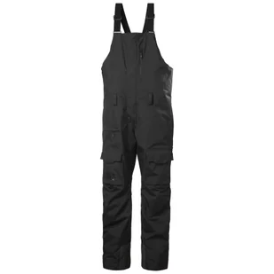 Helly Hansen Sogn Bib Cargo, spodnie narciarskie, męskie, czarne - Spodnie narciarskie - miniaturka - grafika 1