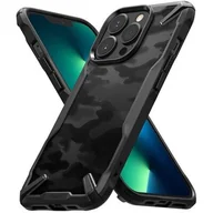 Etui i futerały do telefonów - RINGKE ETUI FUSION X CAMO BLACK DO - IPHONE 13 PRO MAX FX555E73 - miniaturka - grafika 1