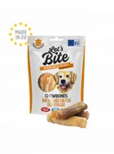 Przysmaki dla psów - Brit Brit Let''s Bite rolada z dorsza i byka do żucia / Chewbones Raw hide and cod fish skin roulade 135g 111975 - miniaturka - grafika 1