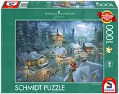 Puzzle - Schmidt, Puzzle PQ THOMAS KINKADE Cicha noc, 1000 el. - miniaturka - grafika 1