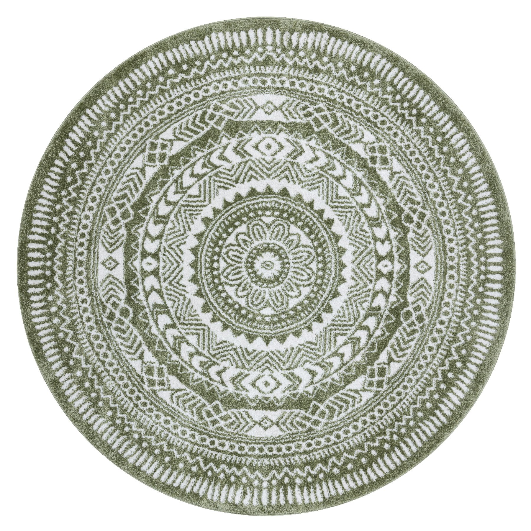 Dywan FUN Napkin serweta koło - zielony koło 140 cm