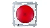Inne akcesoria elektryczne - Kontakt Simon DSS2.01/11 Sygnalizator świetlny LED - światło czerwone; biały - miniaturka - grafika 1