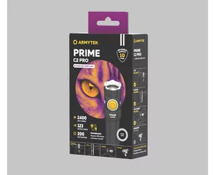 Latarka Armytek PRIME C2 PRO MAGNET USB White - Latarki - miniaturka - grafika 4