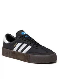 Buty sportowe damskie - Adidas Sambarose B28156 czarny - grafika 1