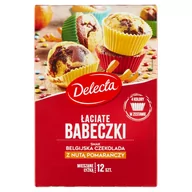 Ciasta i półprodukty do ciast - Delecta - Łaciate Babeczki z belgijską czekoladą i nutą pomarańczy - miniaturka - grafika 1