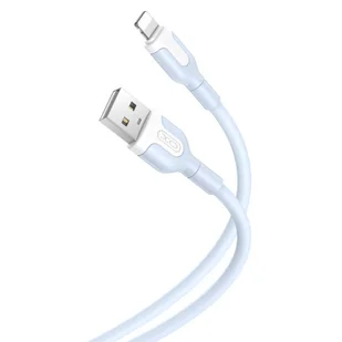 XO Kabel NB212 USB - Lightning 1,0 m 2,1A niebieski - Kable USB - miniaturka - grafika 1