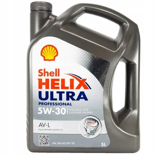 Shell Helix Ultra Professional Av-l 5W30 5L 504.00 507.00 - Oleje silnikowe - miniaturka - grafika 1