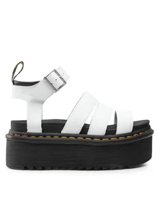 Dr. Martens Sandały Blaire Quad 27296100 Biały - Sandały damskie - miniaturka - grafika 1