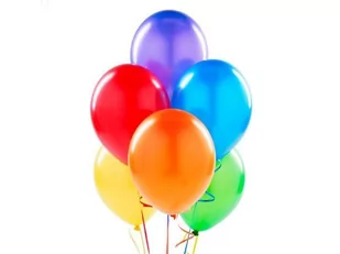 BELBALL Balony lateksowe metaliczne duże kolorowe 100 szt B85-000M/100 - Balony i akcesoria BELBALL Balony lateksowe metaliczne duże kolorowe 100 szt B85-000M/100 - Balony i akcesoria - miniaturka - grafika 1