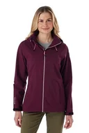 Kurtki damskie - killtec Damska kurtka przeciwdeszczowa/kurtka funkcyjna, wodoszczelna, z kapturem, damska kurtka przeciwdeszczowa OOKS 1, winogrono, 50, 43767-000 - miniaturka - grafika 1