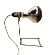 Lampy stojące - Przemysłowa lampa stołowa, grzewcza Wally Ball Niemcy, lata 60. - miniaturka - grafika 1