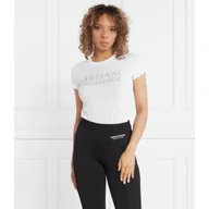 Koszulki i topy damskie - Armani Exchange T-shirt | Regular Fit - miniaturka - grafika 1
