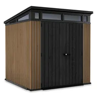 Altany ogrodowe - Domek narzędziowy PENTHOUSE 7x7 Brown Signature Collection - Keter - miniaturka - grafika 1