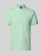 Koszulki męskie - Koszulka polo o kroju slim fit z wyhaftowanym logo model ‘Dunda’ - miniaturka - grafika 1
