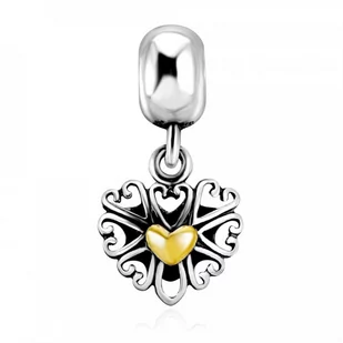 Murrano Charms Zawieszka Koralik 925 DOBRY UCZYNEK SR-336 - Charmsy - miniaturka - grafika 1