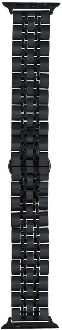 GlacierX Nowa bransoleta do smartwatcha GlacierX Multi-Link Bracelet Black do Apple Watch 42/44/45/49mm Czarna