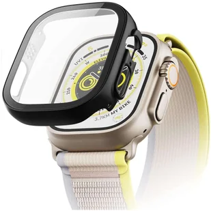 Obudowa ochronna z szkłem Alogy Protector Case 2w1 nakładka etui do Apple Watch Ultra 49mm Czarna - Akcesoria do smartwatchy - miniaturka - grafika 14