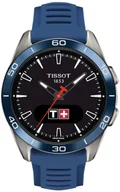 Zegarki męskie - Zegarek Tissot T153.420.47.051.01 T-Touch Connect Sport 43,75mm - miniaturka - grafika 1