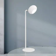 Lampy stojące - ORION Akumulatorowa lampa stołowa LED Kerby, biała, wysokość 40 cm, - miniaturka - grafika 1