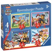 Puzzle - Ravensburger Puzzle 4w1. Psi Patrol - miniaturka - grafika 1