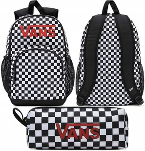 ZESTAW 2X1 PLECAK SZKOLNY VANS OLD SKOOL I PIÓRNIK VANS CHECKERBOARD KRATKA - Zestawy szkolne - miniaturka - grafika 1