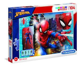 Puzzle Supercolor 104 Spider-Man - Puzzle - miniaturka - grafika 1